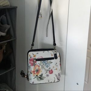 Floral crossbody bag
